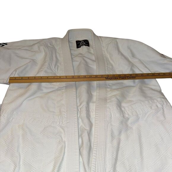 Gracie Jiu-Jitsu Classic Gi Size 7/200 White Kimono With Belt - Picture 10 of 12